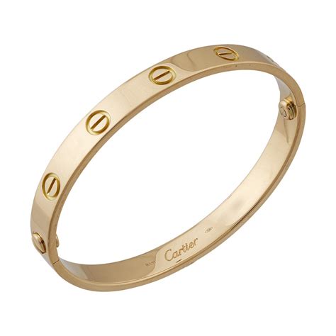 how much is a gold cartier love bracelet|cartier bracelet real gold.